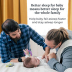 Yogasleep Hushh Portable White Noise Sound Machine for Baby - 2 Pack - 3 Natural Sounds with Volume Control, Compact Size, Noise Canceling for Sleep Aid, Office Privacy, & Meditation, Registry Gift