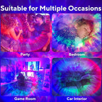 Galaxy Projector for Bedroom, Nebula Ceiling Led Lamp with Remote & Timer, Night Light Gifts for Kids,Room Decor/Birthdays/Christmas/Party/Tiktok Live
