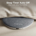Kinglucky Pillow Speaker for Sleeping, Bluetooth Speaker Under Pillow with Built-in Pink Noise White Noise Sound Machine for Sleeping, White Noise Sound Machine with Sleep Pink Noise Music Grey