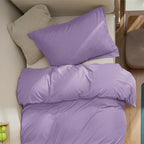 Bedsure Duvet Cover Twin/Twin XL Size - Soft Double Brushed Bedding Set for Kids & Adults, Zipper Closure, 2 Pieces, Includes 1 Duvet Cover (68"x90") & 1 Pillow Sham, NO Comforter, Orchid Bloom