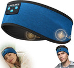 Sleep Headphones - Headband Headphone | Wireless & Wired Palyback 2in1 | Sleeping Headphones Bluetooth Headband for Side Sleeper, Elastic Band Wireless Eye Mask Tech Gadgets Gifts