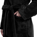 Plush Soft Robes for Women, Premium Fleece Womens Robe Cozy Warm Bathrobe