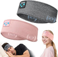 Perytong 2-Pack Sleeping Headphones Wireless Bluetooth, Headband Headphones with Ultra-Thin Speakers, Bluetooth Headband for Side Sleepers, Running, Workout, Insomniac, Travel, Meditation