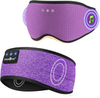 MUSICOZY Sleep Headphones with Bluetooth 5.4 Sleep Mask, Removable 3D Eye Cups for Zero Pressure Comfort, Wireless Bluetooth Eye Mask for Sleeping with Timer, Gifts for Men Women