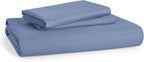 Bedsure Duvet Cover King Size - Soft Double Brushed Bedding Set for Kids & Adults, Zipper Closure, 3 Pieces, Includes 1 Duvet Cover (104"x90") & 2 Pillow Shams, NO Comforter, Slate Blue