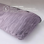 Bedsure Queen Comforter Set - Dark Red Comforter Queen Size, Soft Bedding for All Seasons, Cationic Dyed Bedding Set, 3 Pieces, 1 Comforter (90"x90") and 2 Pillow Shams (20"x26"+2")