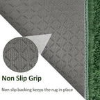 Green Fluffy Rugs for Living Room 6x9 Feet Soft Shaggy Rug for Bedroom Modern Indoor Furry Floor Carpet Washable Plush Fuzzy Kids Rug for Nursery Teen Room Dorm Office
