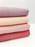 Premium Swaddle Blanket by BWD - Bamboo Viscose & Organic Cotton - Baby Girl Swaddle Set for Newborns and Infants, Muslin Baby Blanket, Ultra-Soft Luxury - 47 Inches (Dusty Blush)