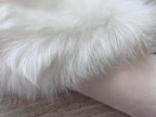 LAMBZY Bear Skin Rug Super Soft Fluffy Faux Fur for Bedroom Floor Sofa Living Room High-Density Plush Shaggy Carpet Sofa Cover Bedside Sheepskin Rug (2'x3', White)