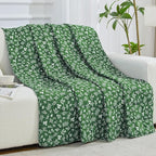 yescool King Size Weighted Blanket for Adults (20 lbs, 80” x 87”, Forest) Cooling Heavy Blanket for Sleeping Perfect for 190-210 lbs, Breathable Blanket for Adults & Couple All Season