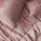 Intelligent Design Twin Comforter Set, Velvet Comforter Set , Luxury Diamond Quilting Comforter Set, Fluffy Comforter Bed Set with Decorative Pillowand 1 Sham, 3 Piece Pink, Twin/Twin XL