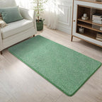 Keeko 2x4 Green Runner Rug, Indoor Bedroom Hallway Entryway Small Area Rugs Non Slip Modern Memory Foam Rugs Low Pile Laundry Room Throw Rug for Dorm Teen Kids Boys Room Decor