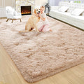 Noahas Extra Large 9x12 Area Rugs for Living Room,Fluffy Beige Bedroom Rug,Big Thick Plush Shag Non-Skid Soft Shaggy Throw Carpet