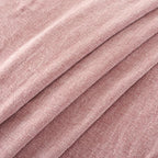Chenille Throw Blanket for Couch with Tassels,50"X60" Soft Cozy Lightweight Knitted Boho Decorative Blankets for Bed and Sofa,Pink