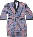 Mens Silky Satin Robe