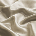 BEDELITE Satin Pillowcase with Zipper, Taupe Pillow Cases Queen Size Set of 2, Super Soft and Cooling Similar to Silk Pillow Cases, Gift for Women Men(20x30 Inches)