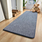 Keeko Soft 2x6 Runner Rug, Bedside Rugs for Bedroom Living Room Small Area Throw Rugs Indoor Runner Hallway Carpets Memory Foam Laundry Room Rug for Teen Kids Nursery Dorm Classroom Decor Blue