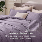 Bedsure Queen Comforter Set - Dark Red Comforter Queen Size, Soft Bedding for All Seasons, Cationic Dyed Bedding Set, 3 Pieces, 1 Comforter (90"x90") and 2 Pillow Shams (20"x26"+2")