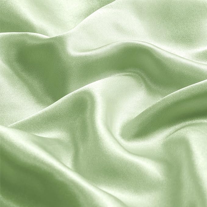 BEDELITE Satin Body Pillow Cover, Super Soft and Cooling Body Pillow Pillowcase for Hair and Skin, Breathable Silky Full Long Pillowcase Cover(20"x54", Gleam)
