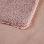 Stratford Park Blush Faux Fur Rug, 30" x 46", Ultra Soft Rug for Living Room Bedroom, Home Decor