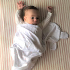 Ely's & Co. Adjustable Swaddles for Newborn, Baby Swaddles 0-3 Months, Swaddle Sack for Baby Girl, 100% Cotton, 2 Pack (Dusty Rose and Mauve Pink Star)