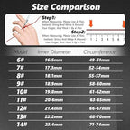 Smart Health Ring 2.0 for Women Men, Slim Scratch & Fingerprint Resistant Design, Efficient Chip Fitness Tracker, Monitors Heart, Blood Oxygen & Pressure, Sleep, Steps, Waterproof, Silver 12