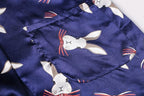 Valennia Women Long Silky Bathrobe Satin Kimono Robe Floral Printed Dressing Gown Sleepwear