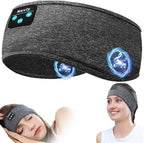 Navly Sleep Headphones, 12Hrs Sports Headband with Soft Cozy Earbuds Comfortable, Headphones Headband with Ultra-Thin HD Stereo Speakers Perfect for Workout,Running,Yoga,Travel