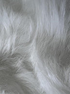 LAMBZY Bear Skin Rug Super Soft Fluffy Faux Fur for Bedroom Floor Sofa Living Room High-Density Plush Shaggy Carpet Sofa Cover Bedside Sheepskin Rug (6'x9', White)