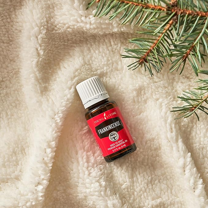 Young Living Frankincense Essential Oil | 5 ml | Seed to Seal Premium Oil for Diffuser, Aromatherapy & Skin Care | Grounding, Calming Aroma | Travel-Friendly Bottle for Daily Self-Care