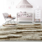 Noahas Large Fluffy 5x8 Area Rugs for Living Room Bedroom,Khaki Thick Shag Throw Rug,Big Soft Shaggy Bedside Non-Slip Plush Dorm Nursery Kids Carpet