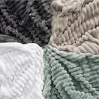 Bedsure GentleSoft White Full Blanket for Bed - Cozy Soft Blankets for Women, Cute Large Throws for Girls, Bright White, 84x90 Inches