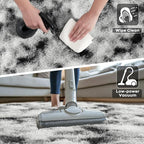 Noahas Large Fluffy 5x8 Area Rugs for Living Room Bedroom,Fuzzy Black and White Thick Shag Throw Rug,Big Soft Shaggy Bedside Non-Slip Plush Dorm Nursery Kids Carpet