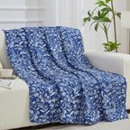 yescool King Size Weighted Blanket for Adults (20 lbs, 80” x 87”, Indigo) Cooling Heavy Blanket for Sleeping Perfect for 190-210 lbs, Breathable Blanket for Adults & Couple All Season