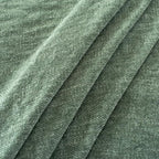 Chenille Throw Blanket for Couch with Tassels,50"X60" Soft Cozy Lightweight Knitted Boho Decorative Blankets for Bed and Sofa,Light Green