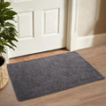 Keeko 2x4 Area Rugs for Living Room, Soft Modern Memory Foam Bedroom Rug Washable Indoor Rug Low Pile Minimalist Non Slip Carpet for Kids Nursery Dorm Room Home Decor Dark Grey
