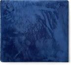 Fleece Blanket Full/Queen - 80x90 Inch Lightweight & Buttery-Soft Throw for Bed, Sofa, Camping | 300GSM Cloud-Touch Microfiber | Cozy Essentials for Travel & Movie Nights, (Navy)