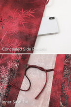 PRODESIGN Kimono Robes for Women - Long Silky Sleepwear Nightgown Bathrobe Floral Dressing Gowns Blouse Bride Bridesmaid Robe