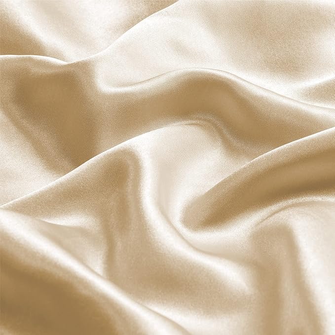 BEDELITE King Size Pillowcase Set of 2 with Zipper, Super Soft and Cooling Similar to Silk Pillow Cases, Gift for Women Men(20x40 Inches)