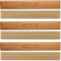 Craft & Kin Reed Diffuser Sticks – 3 Pack of 8 Natural Rattan Sticks per Pouch – Home Fragrance Refill, Eco-Friendly Reed Replacement for Essential Oil Diffusers