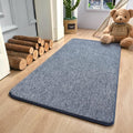 Keeko Soft 2x4 Small Runner Rug, Bedside Rugs for Bedroom Indoor Runner Hallway Carpets Non Slip Living Room Area Throw Rugs Memory Foam Laundry Room Rug for Teen Kids Boys Dorm Room Decor Blue