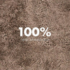 Nordic Sheep Real Sheepskin Rug 2x6 ft | Sheepskin Rugs for Living Room and Sofa | Large Bedside Rugs for Bedrooms is Breathable & Heat-regulating | Fluffy Rug in Color Light Brown