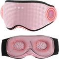 MUSICOZY Sleep Headphones with Bluetooth 5.4 Sleep Mask, Removable 3D Eye Cups for Zero Pressure Comfort, Wireless Bluetooth Eye Mask for Sleeping with Timer