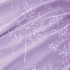Love's cabin Lavender Twin Comforter Set - Twin XL Size Comforter Set Dorm Bedding, 2 Pieces Cute Floral Bedding, Soft Reversible Flowers Comforter, 1 Comforter & 1 Pillow Sham