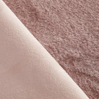 Stratford Park Blush Faux Fur Rug, 30" x 46", Ultra Soft Rug for Living Room Bedroom, Home Decor