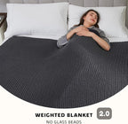 L'AGRATY Knitted Weighted Blanket - 60"x80" 15lbs Cooling Chunky Knit Heavy Blanket for Adults Braided Crochet Throw Thick Cable Yarn Knit Decorative No Beads Evenly Weighted Machine Washable