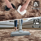 Noahas Large Fluffy 6x9 Area Rugs for Living Room Bedroom,Tie-Dyed Brown Thick Shag Throw Rug,Big Soft Shaggy Bedside Non-Slip Plush Dorm Nursery Kids Carpet