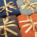 Chanasya Premium Textured Knit Throw Blanket with Tassels - Soft, Cozy Blanket for Couch, Bed, Living Room - 50" x 65” - Morel