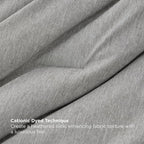 Bedsure Full Comforter Set Dark Grey - Bed in a Bag Full Size Bedding 7 Pieces, Cationic Dyed Bed Set Gift for Family, Dark Grey Soft Bedding for All Seasons Comforter with Sheets, Pillowcases & Shams