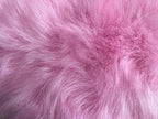 LAMBZY Bear Skin Rug Super Soft Fluffy Faux Fur for Bedroom Floor Sofa Living Room High-Density Plush Shaggy Carpet Sofa Cover Bedside Sheepskin Rug (4'x6', Pink)